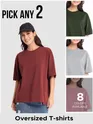 women's oversized tshirts, 
