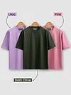 Pick Any 2: Plain Oversize T-Shirt Combo