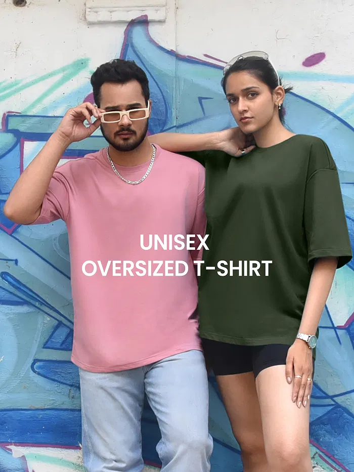Pick Any 2: Plain Oversize T-Shirt Combo