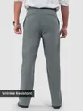 Smoke Grey Solid Korean Pants