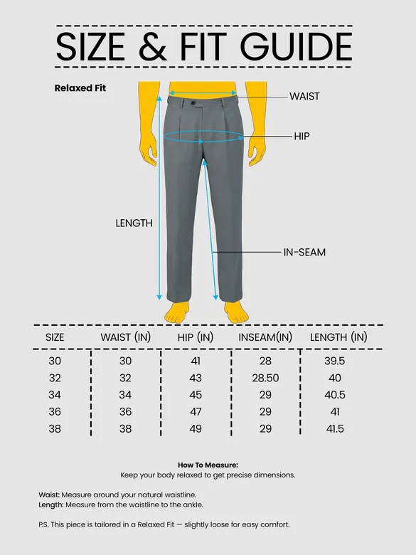 Smoke Grey Solid Korean Pants