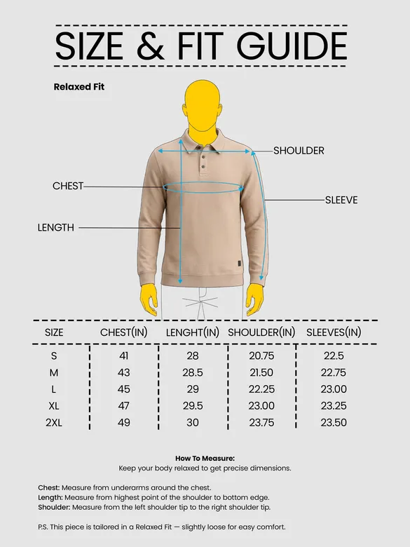 Beige Polo Neck Sweatshirt