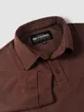 Brown Polo Neck Sweatshirt