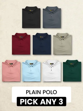 Shop beyoung polo t-shirts for men combo collection, 