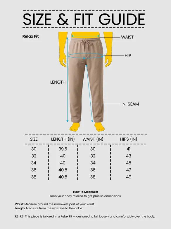 Beige Plain Recycled Pyjamas