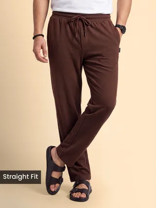 Brown Plain Recycled Pyjamas