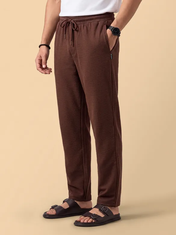 Brown Plain Recycled Pyjamas