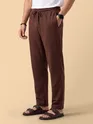 Brown Plain Recycled Pyjamas