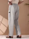 Light Grey Loose-fit Pajamas