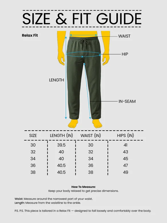Olive Green Plain Recycled Pyjamas