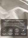 Pale Grey Loose-fit Pyjama Pants