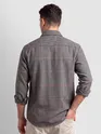 Black Checked Flannel Shirt