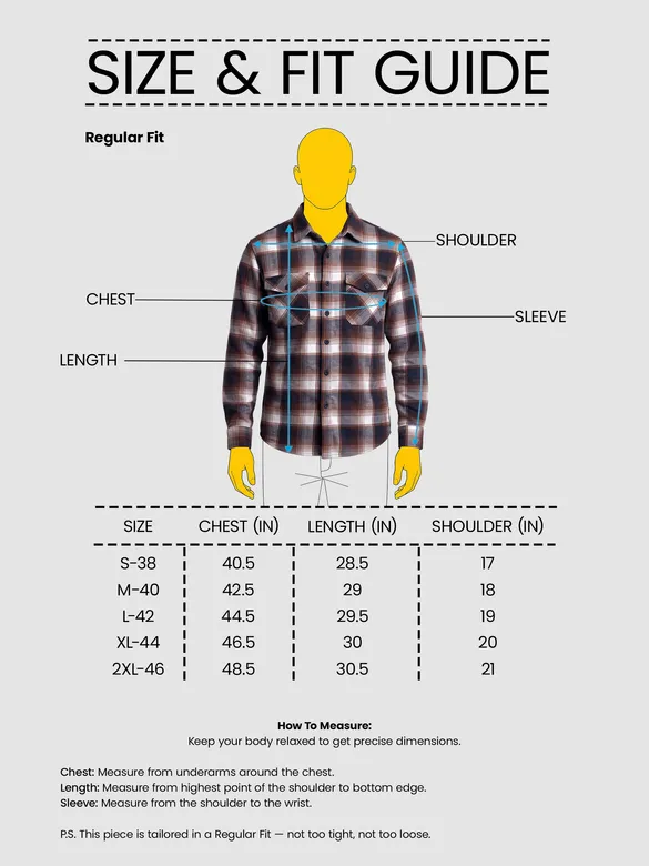 Navy Blue Checked Flannel Shirt