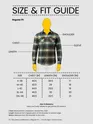 Olive Green Checked Flannel Shirt