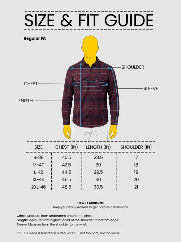 Wine Checked Flannel Shirt