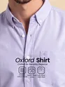 Lavender Oxford Plain Shirt
