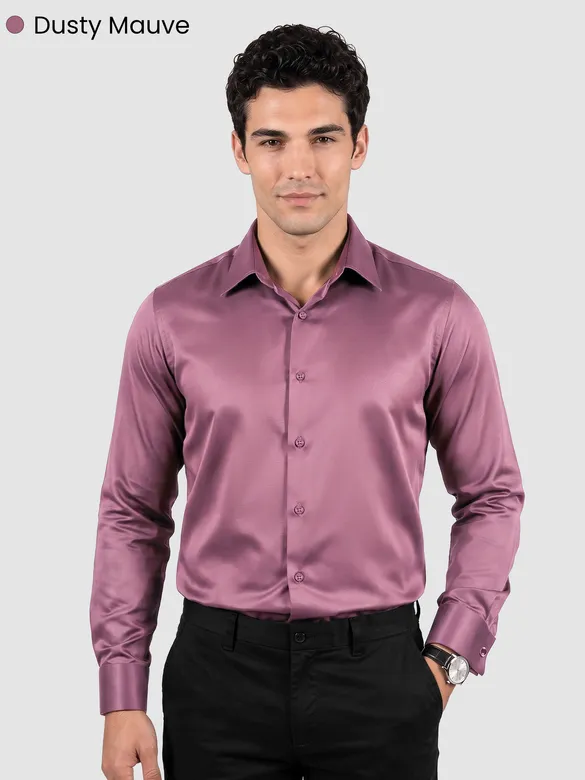 Pick Any 2 - Double Cuff Satin Shirt Combo