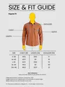 Rust Orange Recycled Solid Flannel Shirt