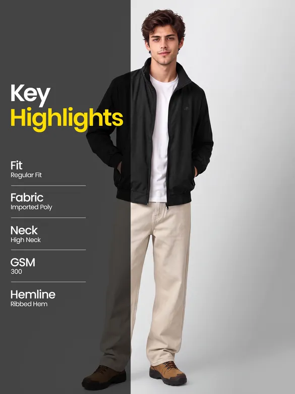 Black Lightweight Jacket