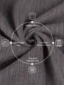 Grey Knit V-Neck Vest