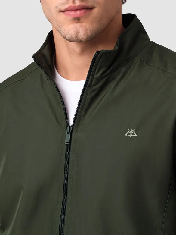Olive Green Lightweight Jacket