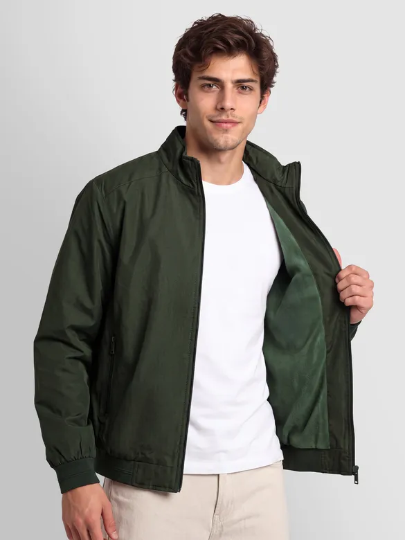 Olive Green Lightweight Jacket