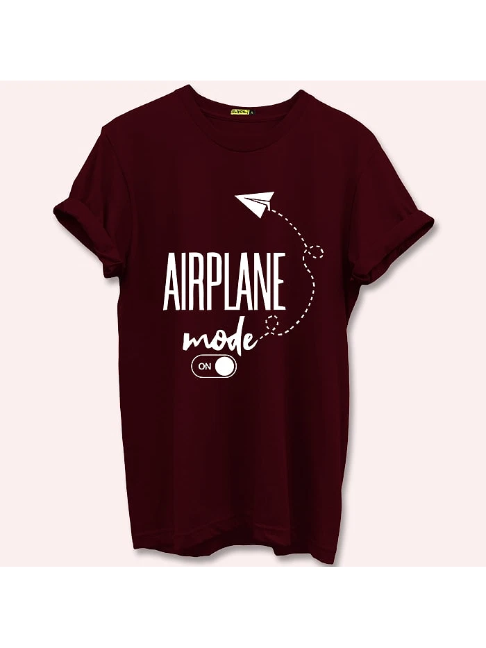 Airplane Mode On T-shirt for Men