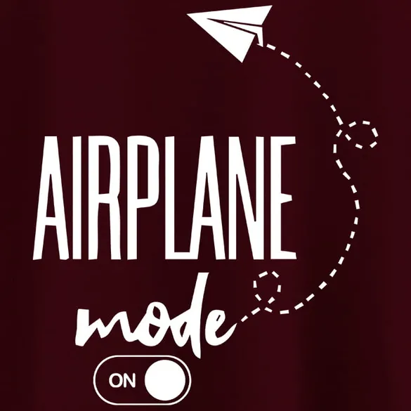 Airplane Mode On T-shirt for Men