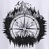 Compass Plus Size T shirts