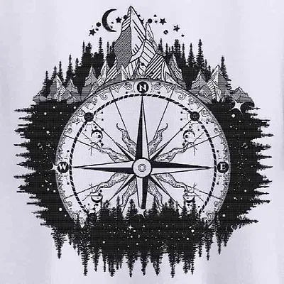 Compass Plus Size T shirts
