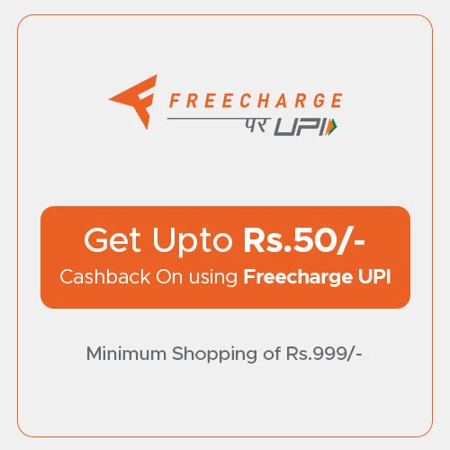 Freecharge UPI cashback offer