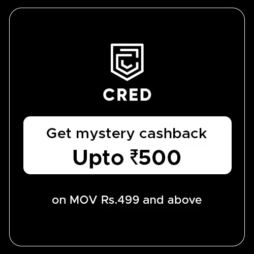 Cred mystery cashback offer