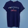 Football Chill Printed Half Sleeve T-Shirt