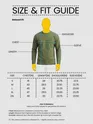Olive Green Recycled Full Sleeves Relaxed T-Shirt