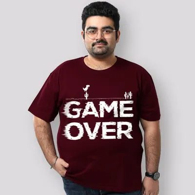 Game Over  XXL T shirts