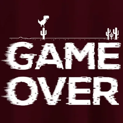 Game Over T Shirts for Girls