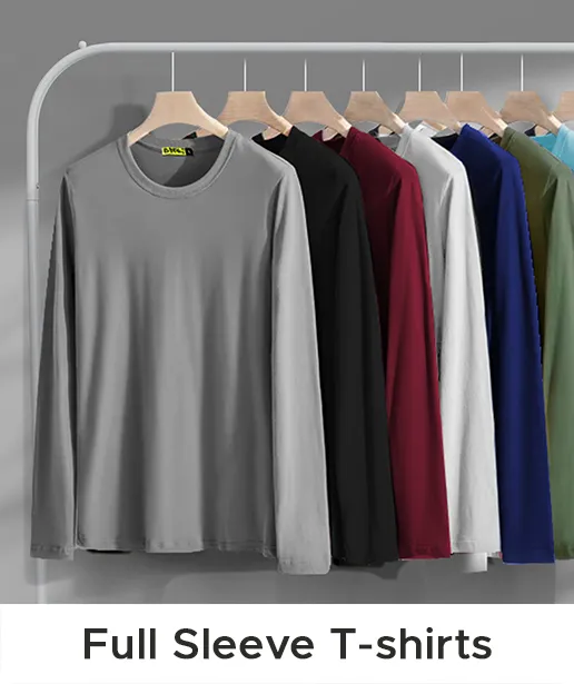 Full sleeve t-shirts for men