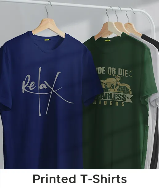 Printed t-shirts for men