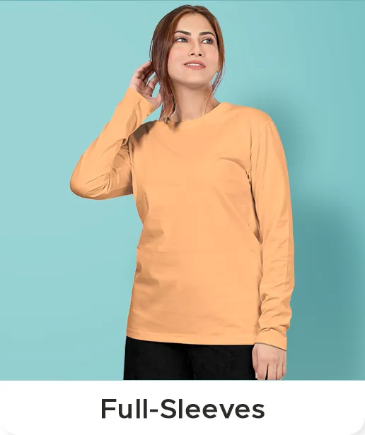 Full sleeve t-shirts for women