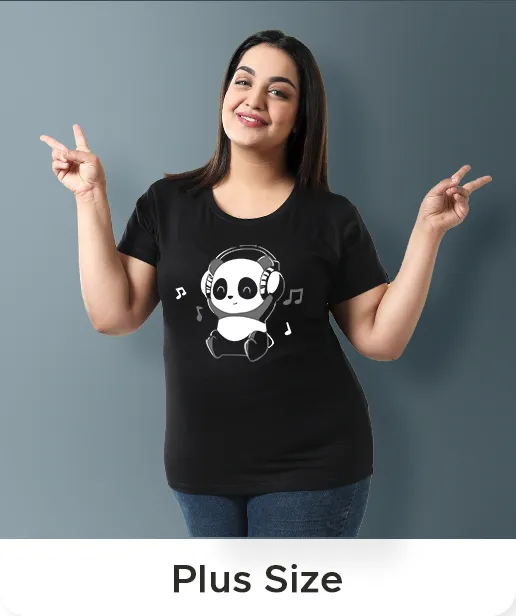 Plus size t-shirts for women