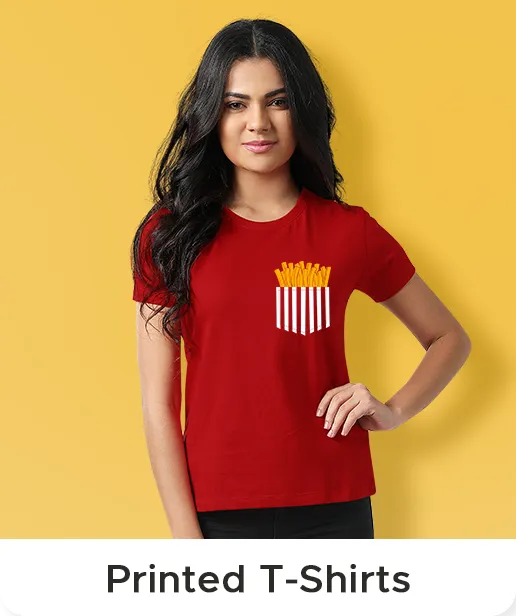 Printed t-shirts for women