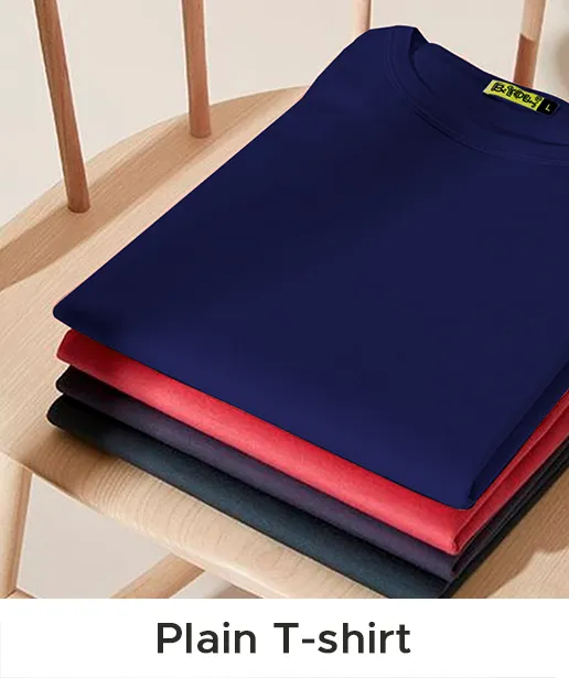Plain t-shirts for women