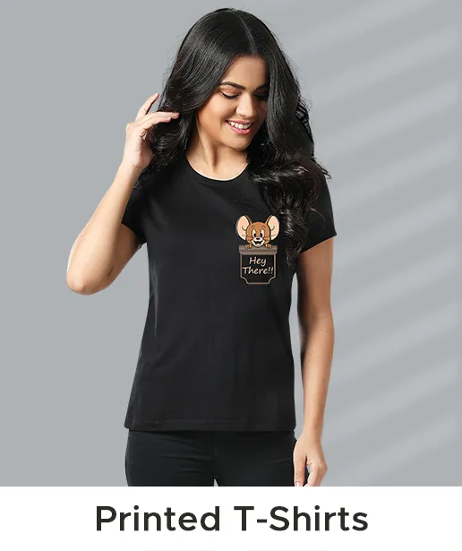 Printed t-shirts for women