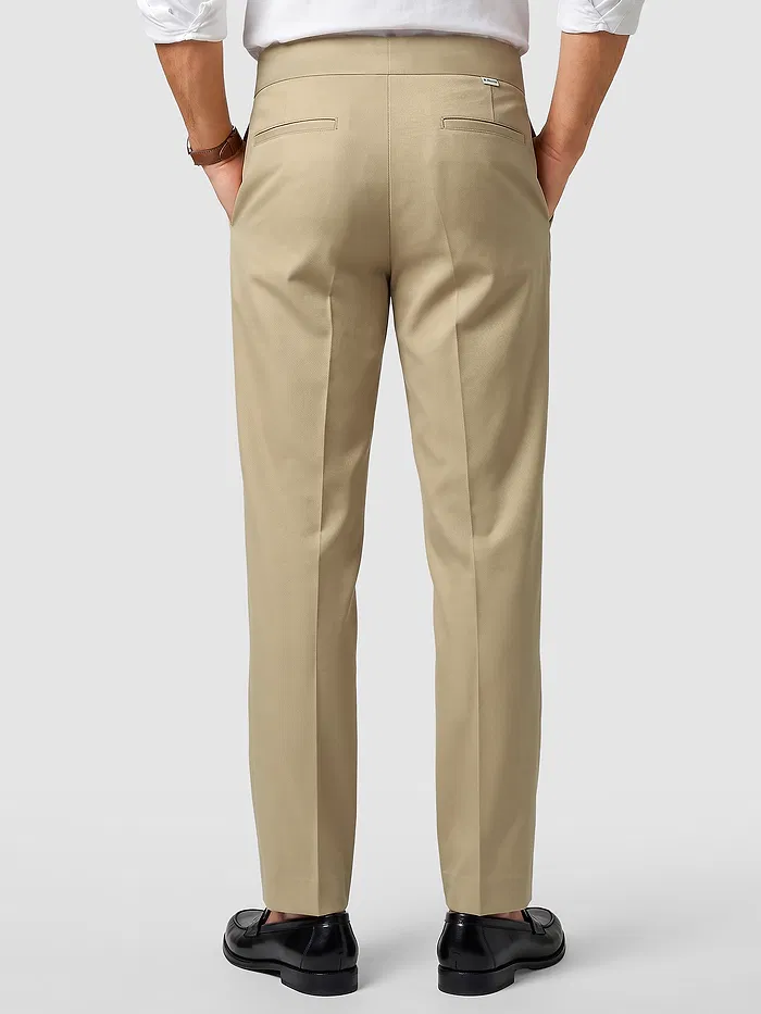 Beige Gurkha Pants