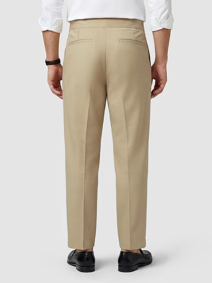 Beige Gurkha Pants