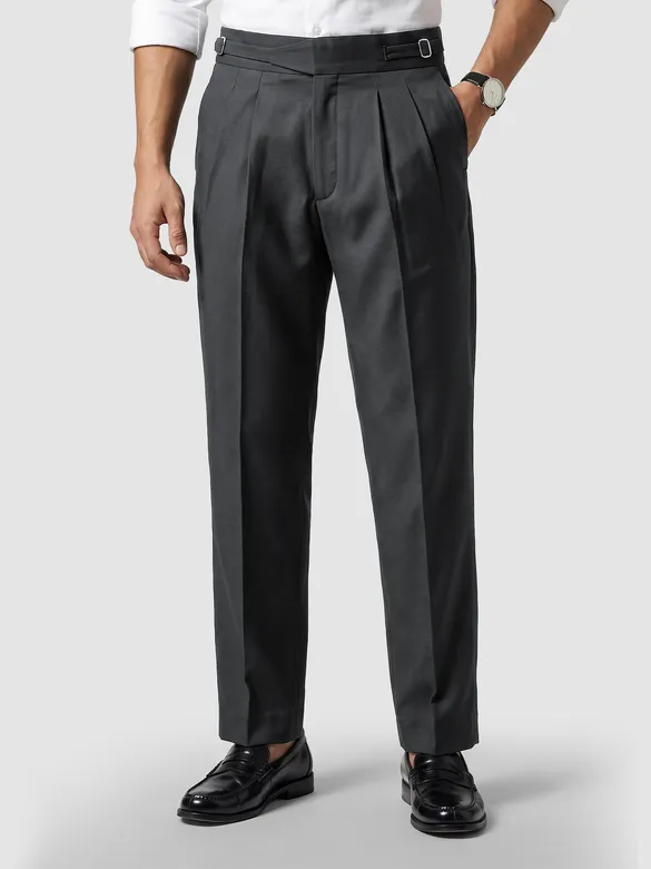 Black Gurkha Pants