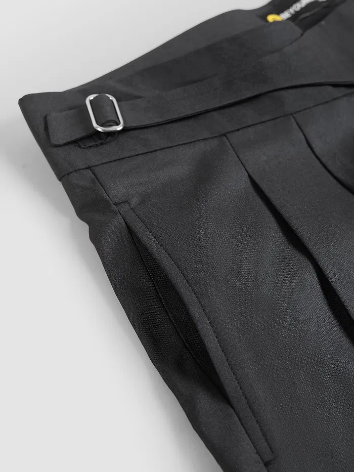 Black Gurkha Pants