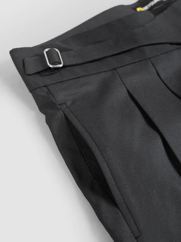 Black Gurkha Pants