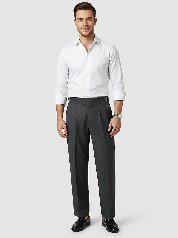 Black Gurkha Pants