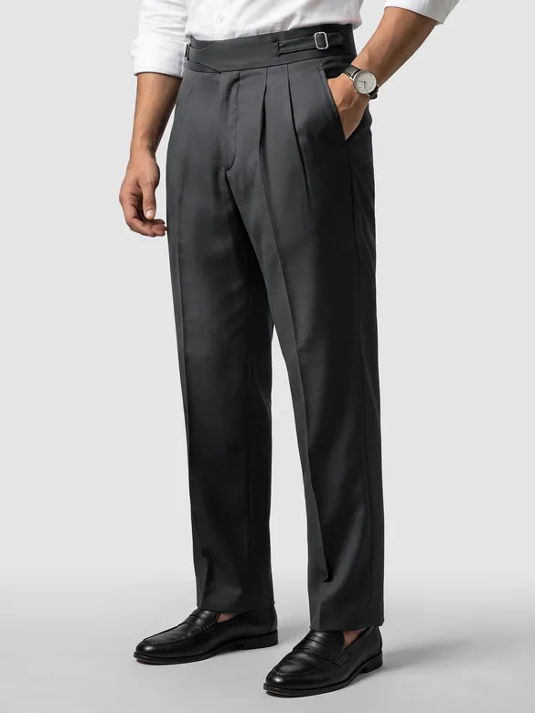 Black Gurkha Pants